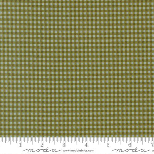 Chilly Gingham Pine Yardage for Moda - 55716 25 - PRICE PER 1/2 YARD