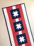 Summer Stars Runner Paper Pattern