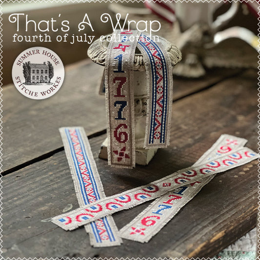 That's A Wrap Fourth of July Collection - Summer House Stitch Works