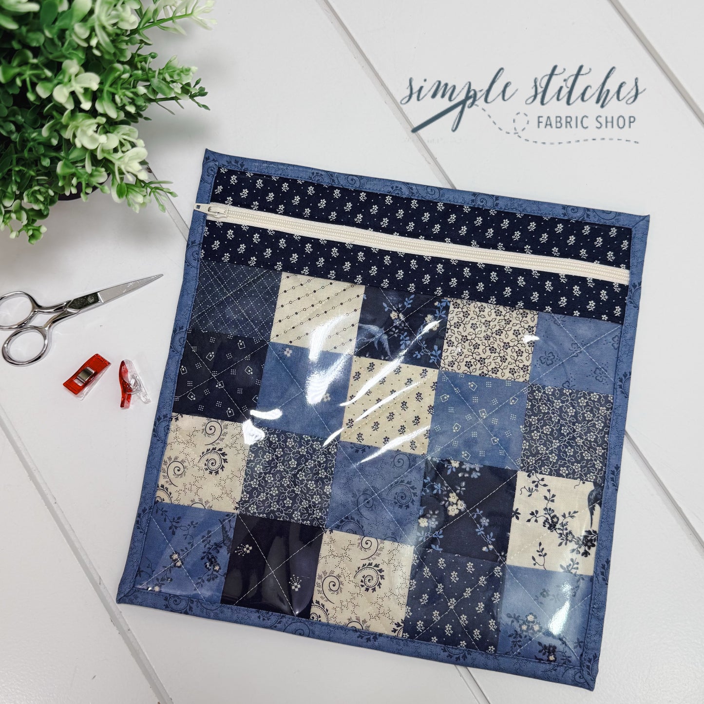 Clearly Charming Pouch - Bluebird’s Nest