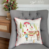 Tree Farm Pillow - made by Meg