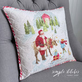 Santa Pillow - made by Meg