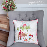 Santa Pillow - made by Meg