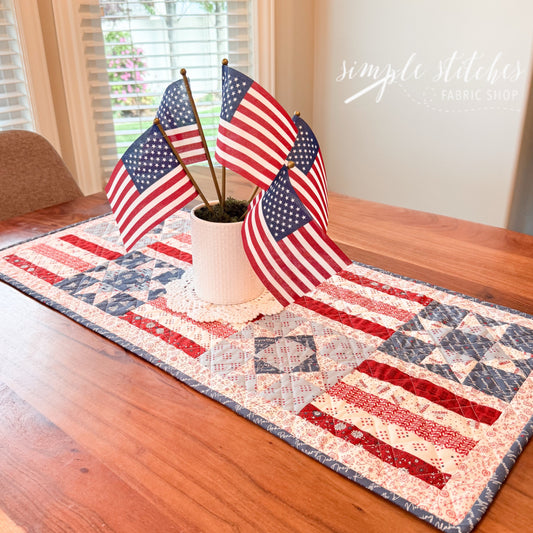 Stars and Stripes Runner- Made by Meg