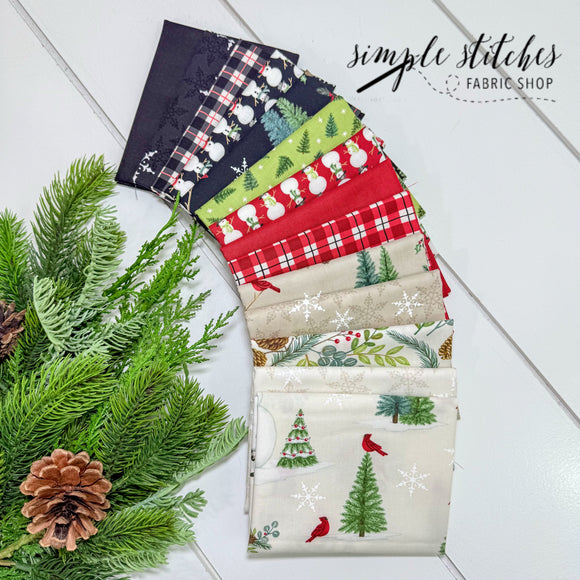 Winter Friends Simple Bundle (14) Fat Quarters