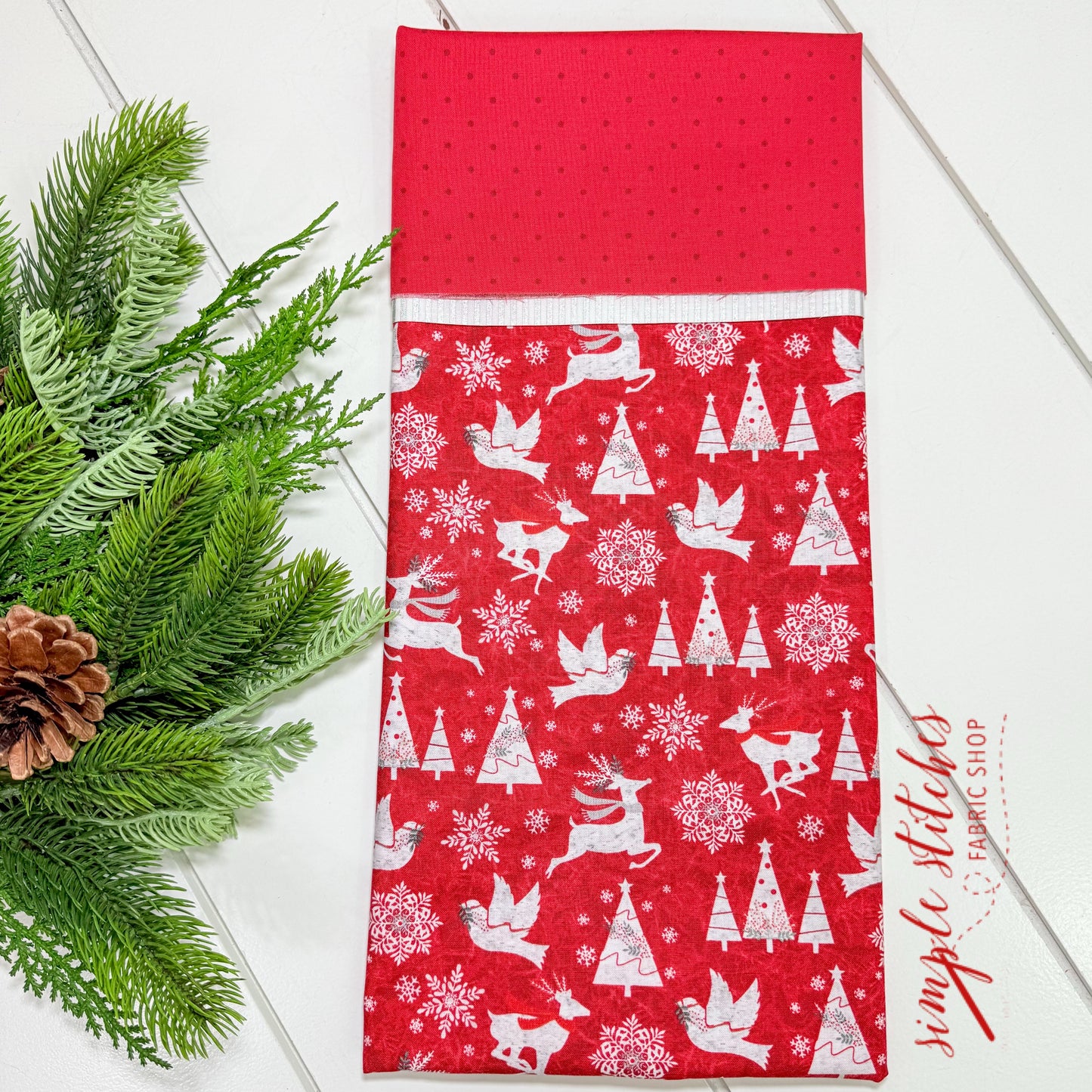 Winter Snowfall Pillowcase Kit with Free Pattern