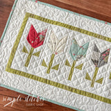 Etchings Tulip Table Runner - made by Meg