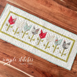 Etchings Tulip Table Runner - made by Meg