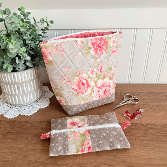 Gray Muse Take Along Project Bags - made by Meg