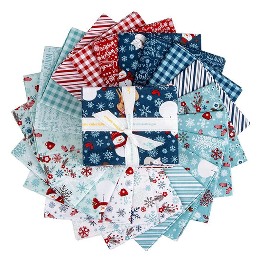 A Perfect Winter Fat Quarter Bundle (21) for RBD - FQ-17990-21