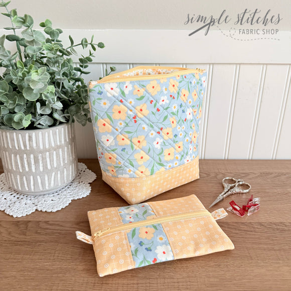 Take Along Project Bags - Cottage Charm