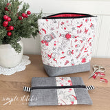 Take Along Project Bags Paper Pattern