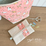 Lucky Dog Take Along Project Bags - made by Janette