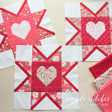 Love Struck Quilt Kit  - Love Blooms