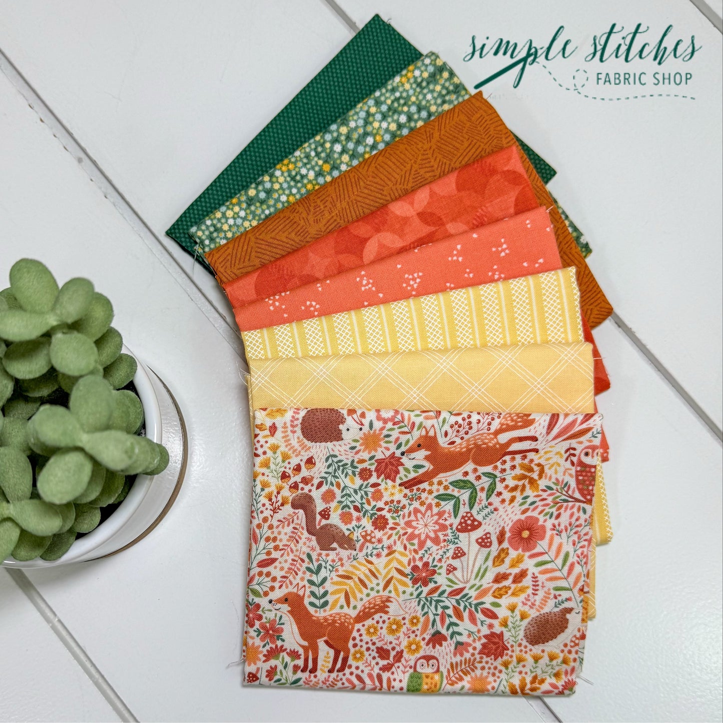 Fox Trot Simple Bundle (8) Fat Quarter Bundle