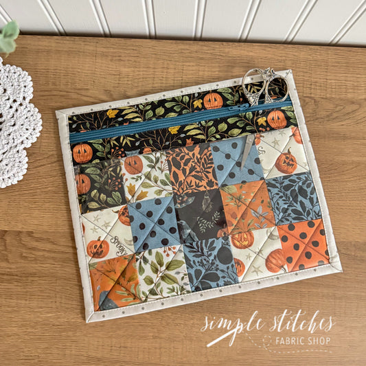 Trick or Treat Clearly Charming Pouch - made by Myra