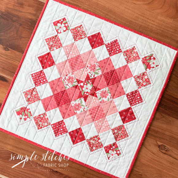 Sunnyside Mini Quilt - Handmade by Myra