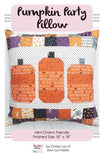 Pumpkin Party Pillow Paper Pattern by Sew Lux Fabric