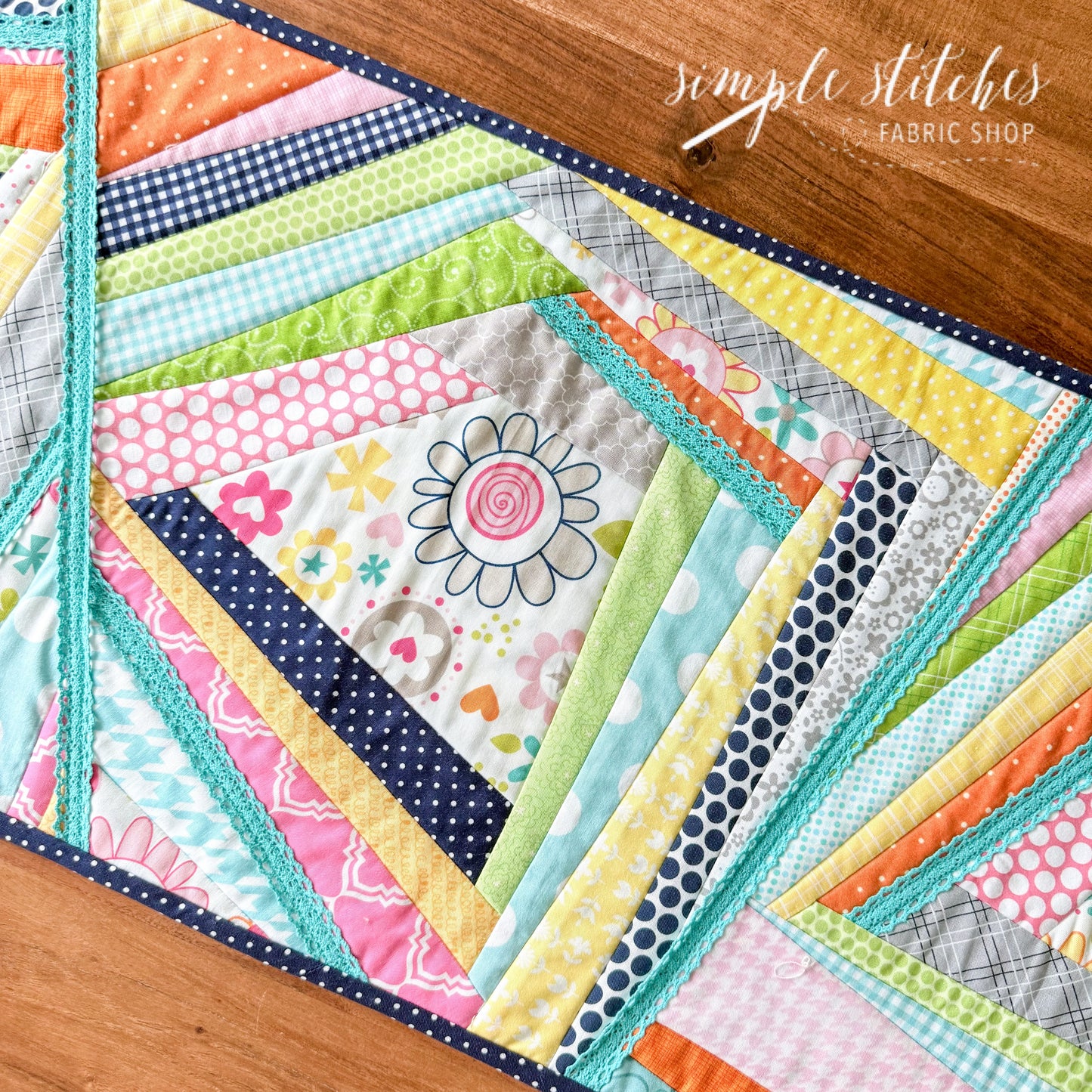 Scrappy Runner - made by Janette