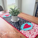 Valentine Runner - made by Janette