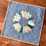 Denim Heirloom Dresden Topper - made by Myra