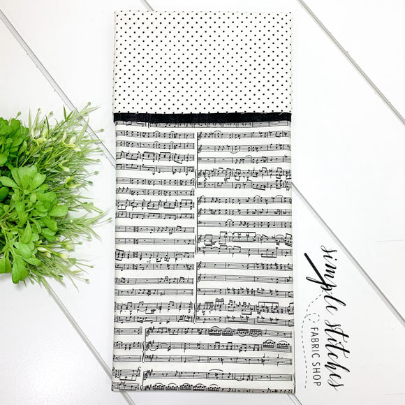 Music Standard Pillowcase Kit with Free Pattern