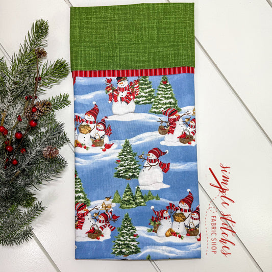 Frosty Frolic Pillowcase Kit with Free Pattern