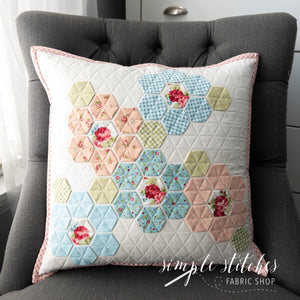Floral Hexie Pillow Kit