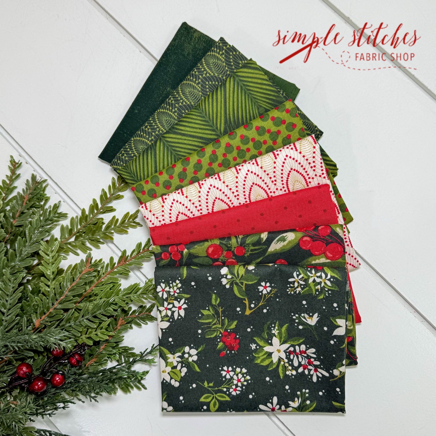 Pine Valley Simple Bundle (8) Fat Quarter Bundle