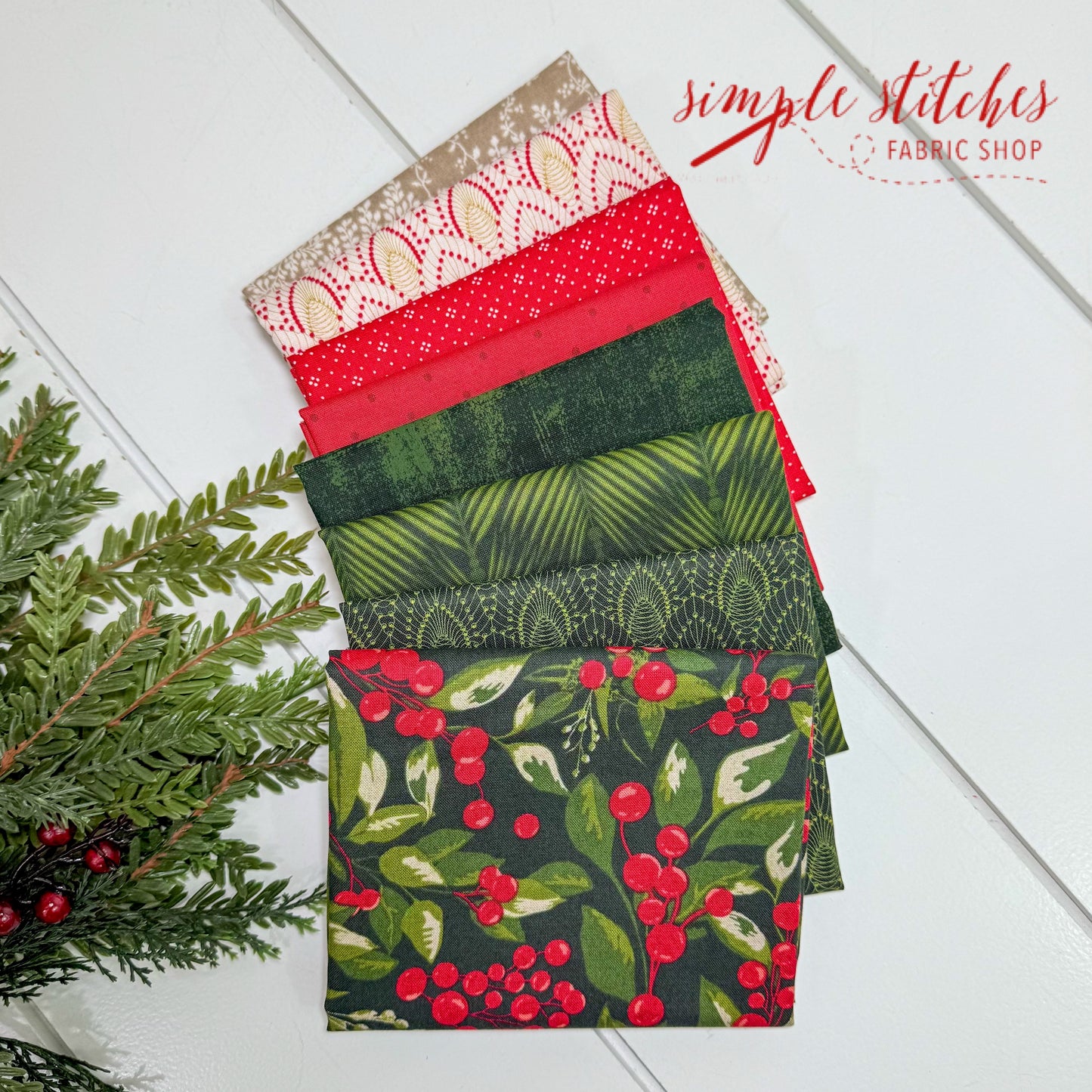Pine Valley Simple Bundle (8) Fat Quarter Bundle