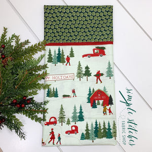 Happy Holidays Pillowcase Kit with Free Pattern