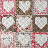 Lovestruck Paper Hearts Quilt Kit