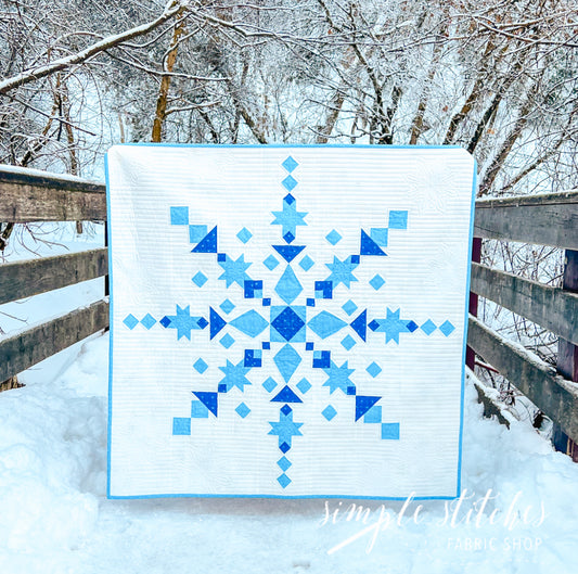 Winter Wonder Quilt Paper Pattern - WHOLESALE (set of 10)