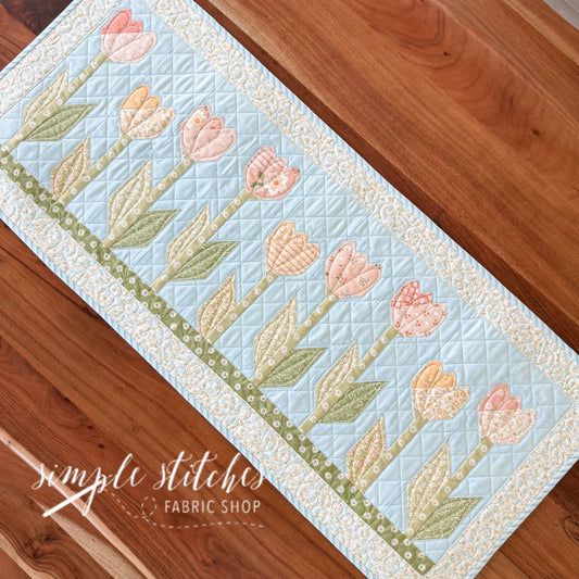 Spring Tulip Runner FINISHING PDF Pattern