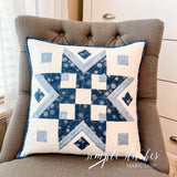 Winter Flurries Pillow Paper Pattern