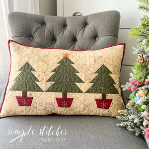 Vintage Tree Farm Pillow PDF Pattern