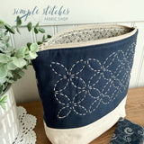 Hand Stitched Project Bag Set - made by Myra