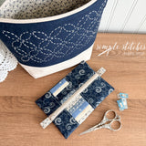 Hand Stitched Project Bag Set - made by Myra