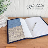 Stitch & Scribble Notebook Cover - made by Myra