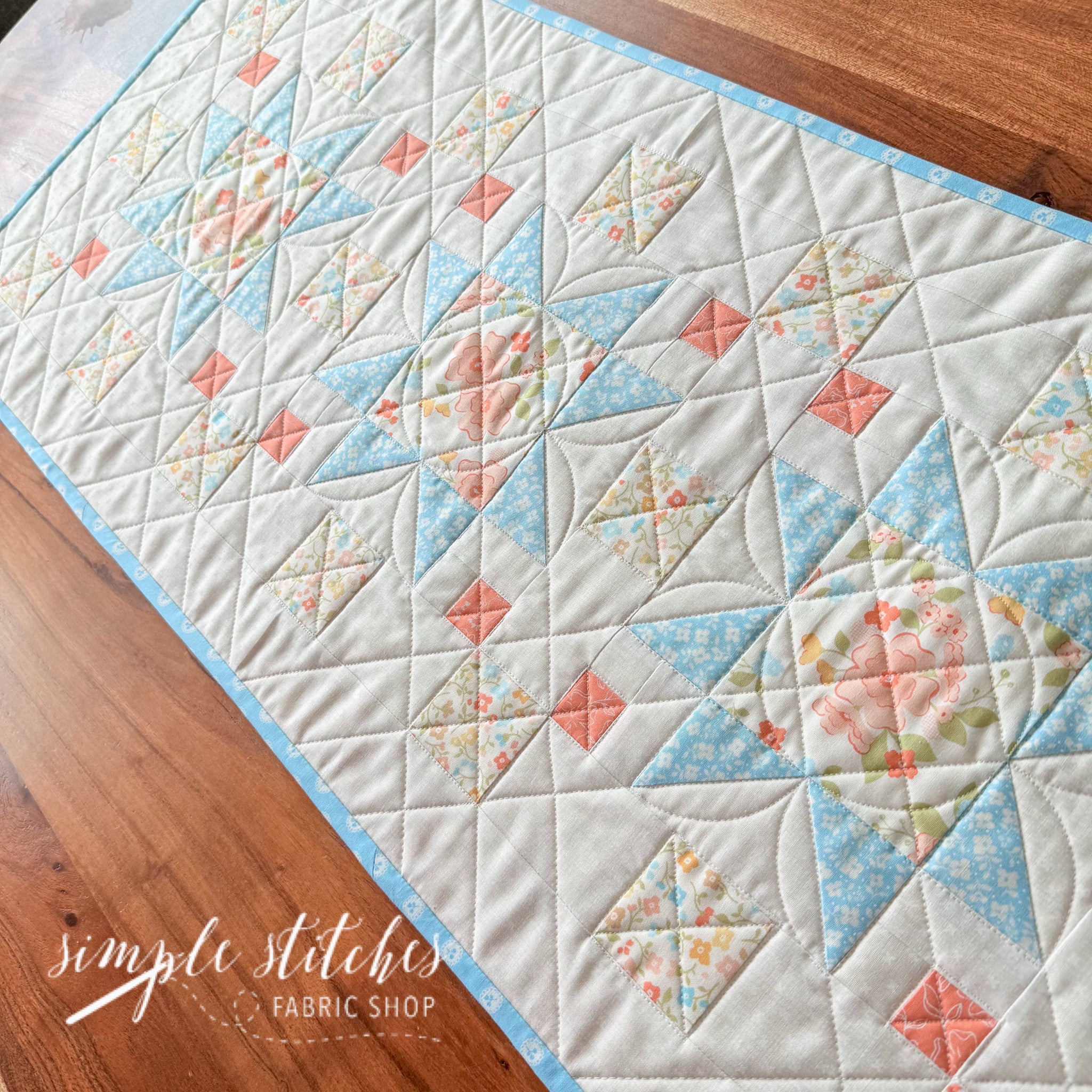 Serenity Runner PDF Pattern – Simple Stitches Fabric Shop, LLC