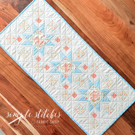 Serenity Runner Kit - Dainty Meadow Peach Backing