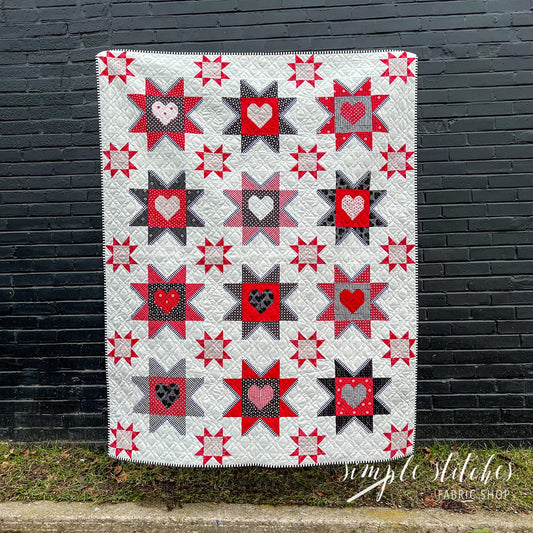 Love Struck Paper Pattern - WHOLESALE (set of 10)