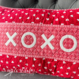 XOXO Pillow - made by Myra