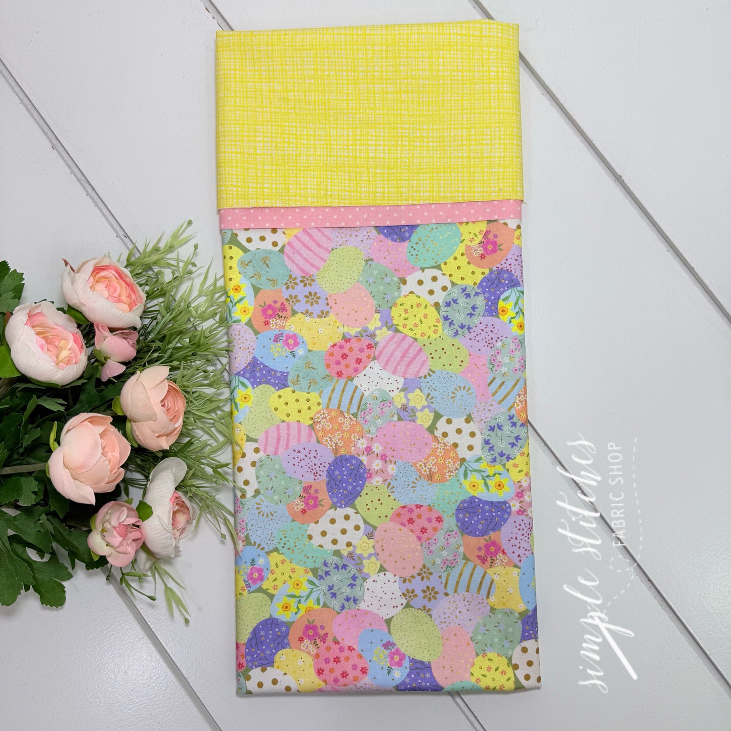 Easter Egg Hunt Standard Pillowcase Kit with Free Pattern
