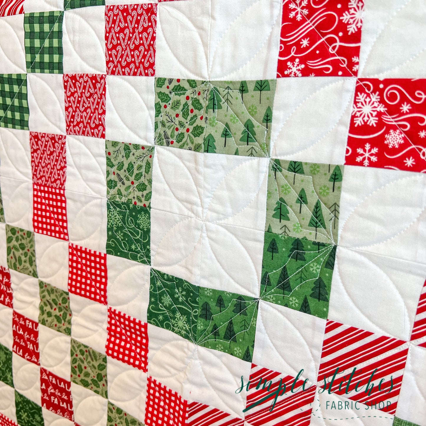 Scrappy Trip Wall Hanging/ Topper - made by Molly