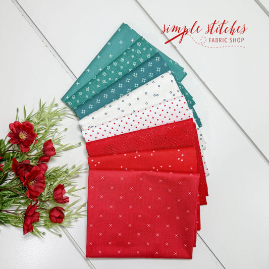 The Summer Basket - Hands On Design - Simple Bundle (8) Fat Quarter Bundle