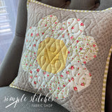 Daisy Pillow - made by Myra