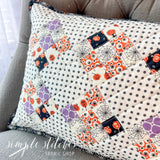 9 Patch Halloween Pillow - made by Myra