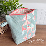 Colors of Moda Zipper Bag - Made By Janette