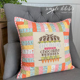 More Chocolate Bunnies Pillow PDF Pattern